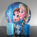 012 Diseño de Disney Frozen Soporte de fondo redondo de aluminio